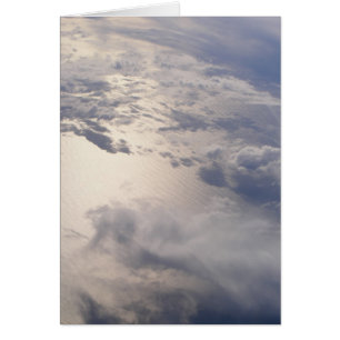 As nuvens anulam o cartão de nota (design 1)