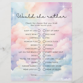 As Nuvens Sonhadoras Iriam Preferencialmente Jogo