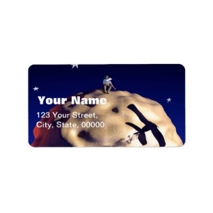 AS PEQUENAS etiquetas de endereço personalizávei