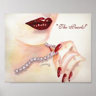 "As Pérolas!" Impressão 8x10