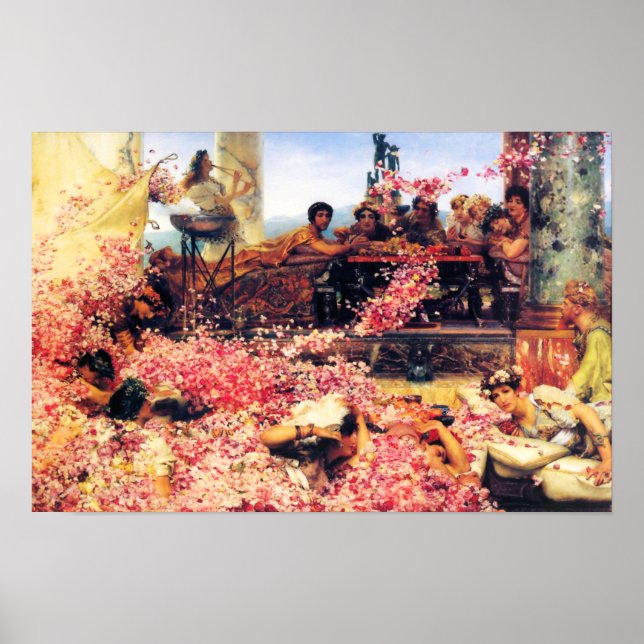 As Rosas de Heliogabalus Poster (Frente)