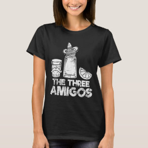 As Três Amigos Camisa Sal De Limão Da Tequila Mulh