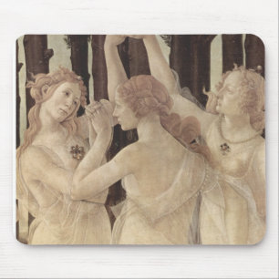As três benevolências Mousepad de Botticelli