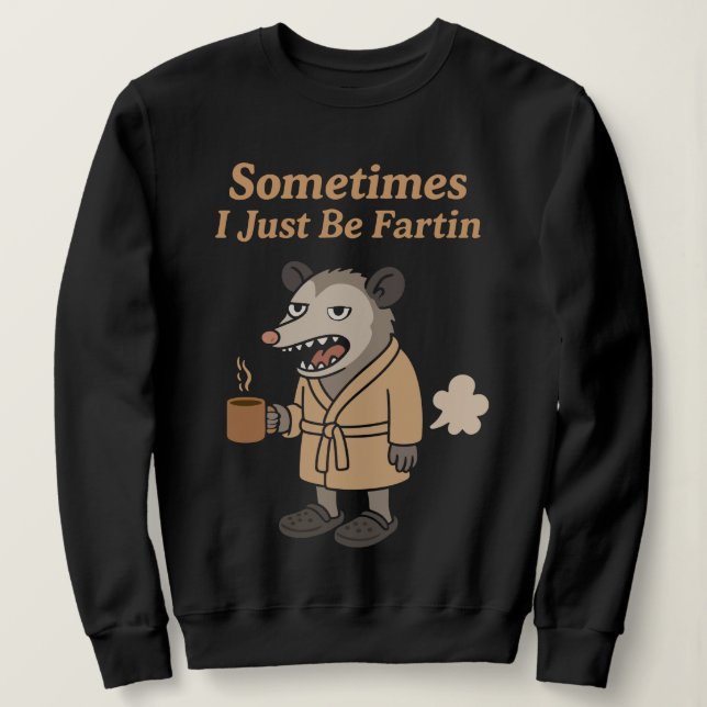 Às vezes eu só estou peidando, Camisa de Gambá, Ga (Frente do Design)