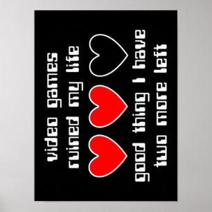 As vidas deixaram o humor engraçado do poster