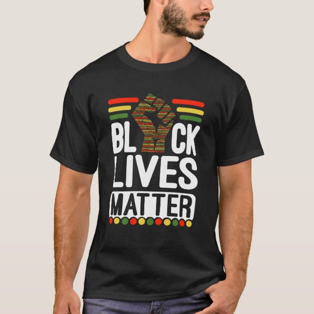 as vidas negras importam a camisa (Frente)