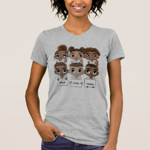 As vidas negras importam a camiseta feminina