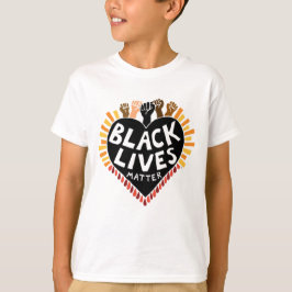As vidas negras são importantes para a camiseta da
