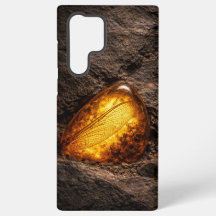 Asa de Libélula em Âmbar