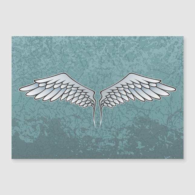 Asas cinza-azuladas (Frente)