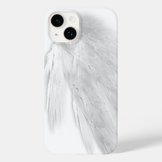 Asas de Anjo Brancas à Direita Personalizáveis (Verso)