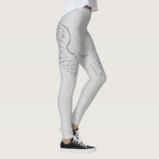 {asas de anjo} Leggings