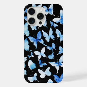 Asas de Azul: Design de Borboleta Graciosa"