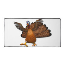 Asas de peru de SlipperyJoe de Ação de Graças colo