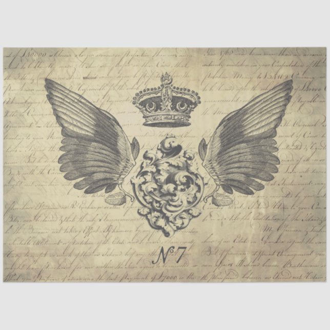 asas Desligar Papel Tecido (Frente )