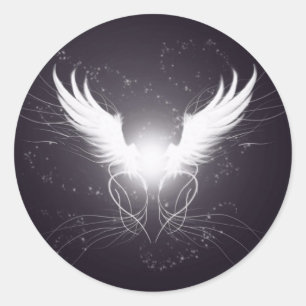 Asas do anjo! - Etiqueta do desenhista