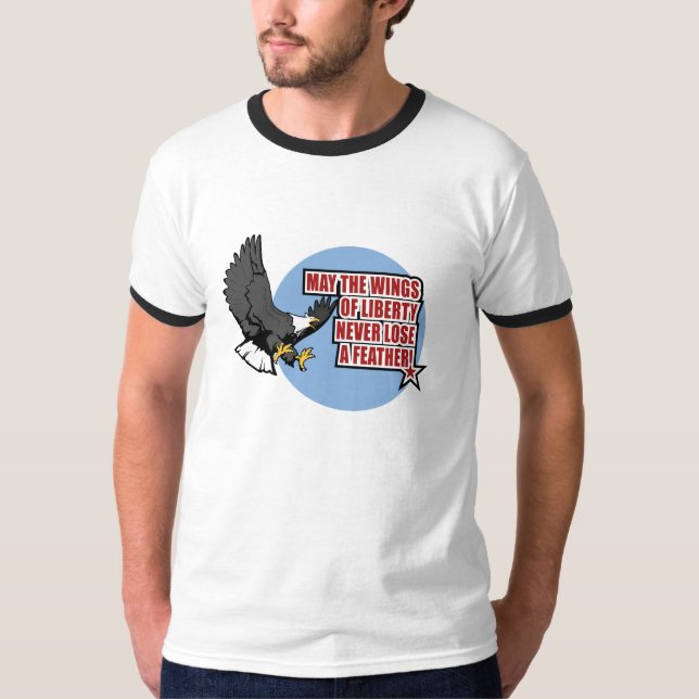 Asas do t-shirt da liberdade (Frente)