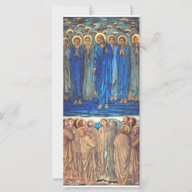 Ascensão de Cristo por Edward Burne Jones (Frente)