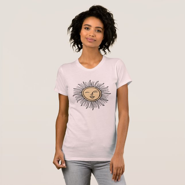 Ascensão Sun Boho - Camisa Mínima (Frente Completa)