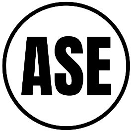 ASE - Aspen o adesivo redondo clássico
