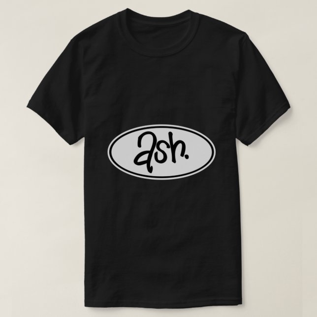 Ash Classic T-Shirt (Frente do Design)