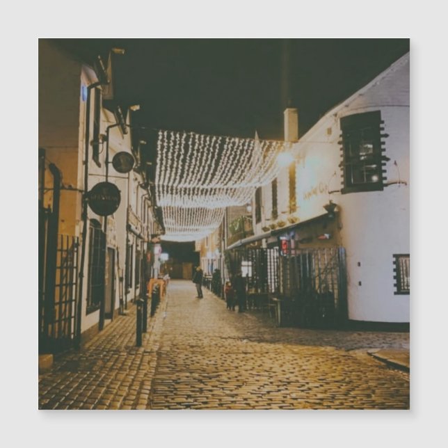Ashton Lane, Glasgow, Escócia (Frente)