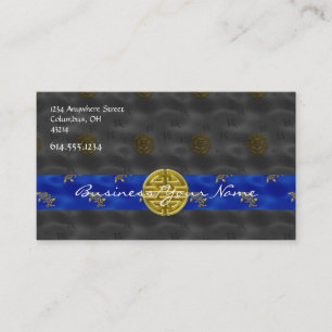 Asiático chinês cartão de visita modelado do