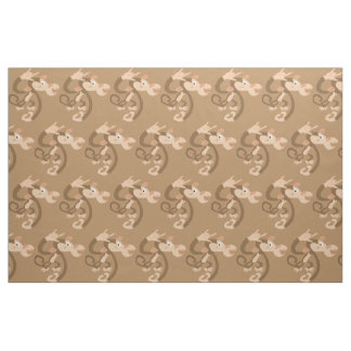 ASL I Love You Monkey Patterted Tecido