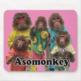 Asomonkey mouse pad version2. Asomonkeyみんなのマウスパッド2