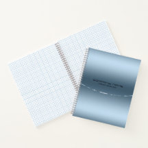 Aspecto de aço inoxidável azul metálico moderno