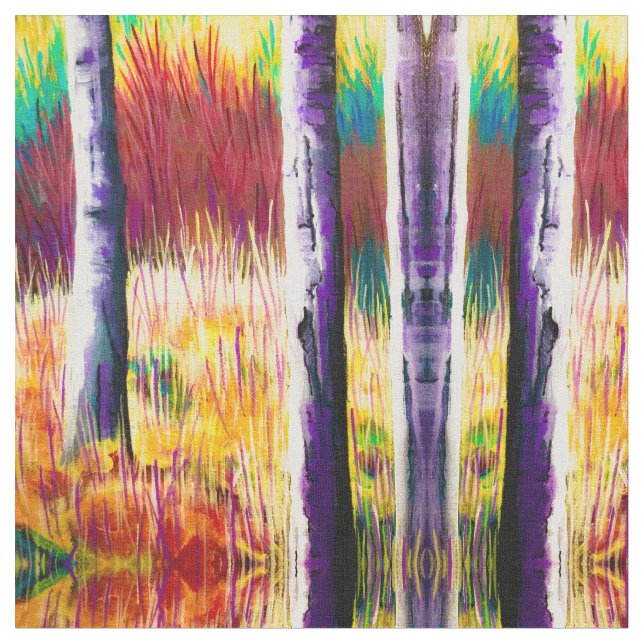 Aspen abstrato Tecido selvagem (Detalhe)