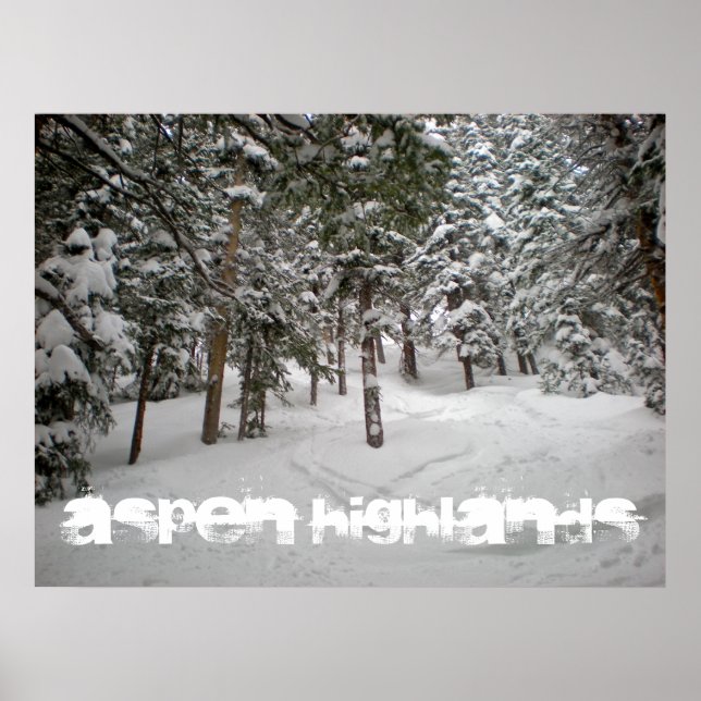 Aspen Highlands Poster (Frente)