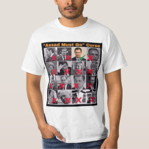 "Assad deve ir" Maldição T-Shirt