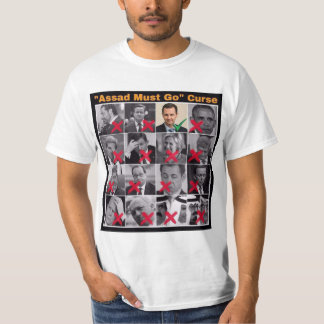 "Assad deve ir" Maldição T-Shirt