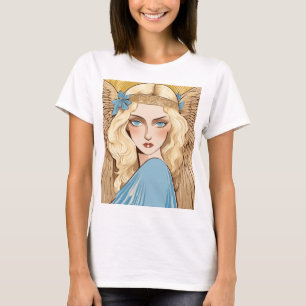 Assaltar a elegância da camiseta Art Nouveau