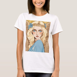 Assaltar a elegância da camiseta Art Nouveau