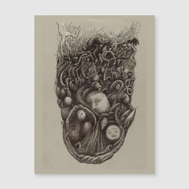 Assalto Psíquico, Cartão Magnético (Frente)