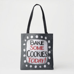 Assar Alguns Cookies Hoje Saco de Tote