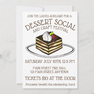 Assar social do deserto - Venda de Tiramisu - Comi