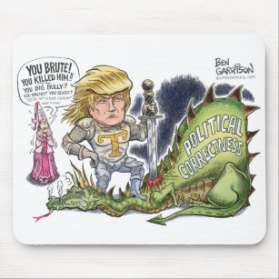 Assassino Mousepad do dragão de Donald Trump
