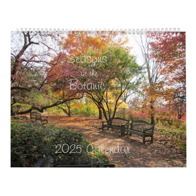 Assentos no Calendário Botânico 2025 (Capa)