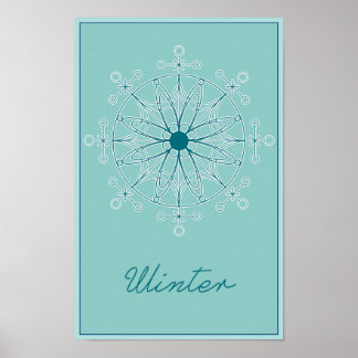 Assentos: Poster de inverno