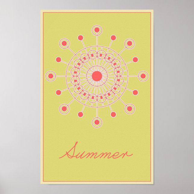 Assentos: Poster de Verão (Frente)