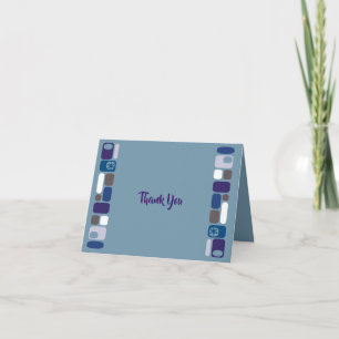 ASSIM cartões de agradecimentos de Mitzvah do bar