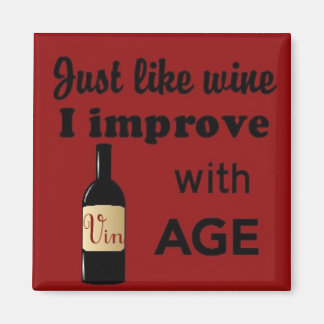 Assim como o vinho que eu melhoro com o íman quadr