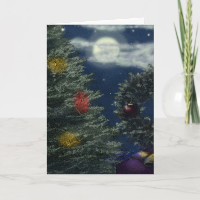 Assim este é Natal… Cartão do Xmas (Frente)