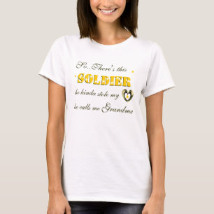 ASSIM. .THERE É ESTE T-SHIRT DO SOLDADO