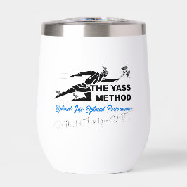Assinado O Tumbler Insulado Do Método Yass