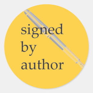 Assinado por autocolantes