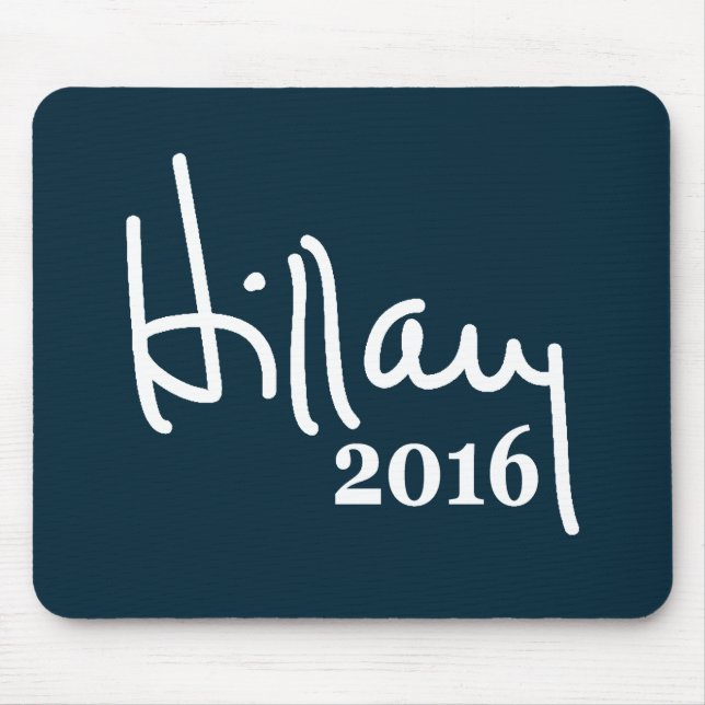 Assinatura 2016 de Hillary Mousepad (Frente)